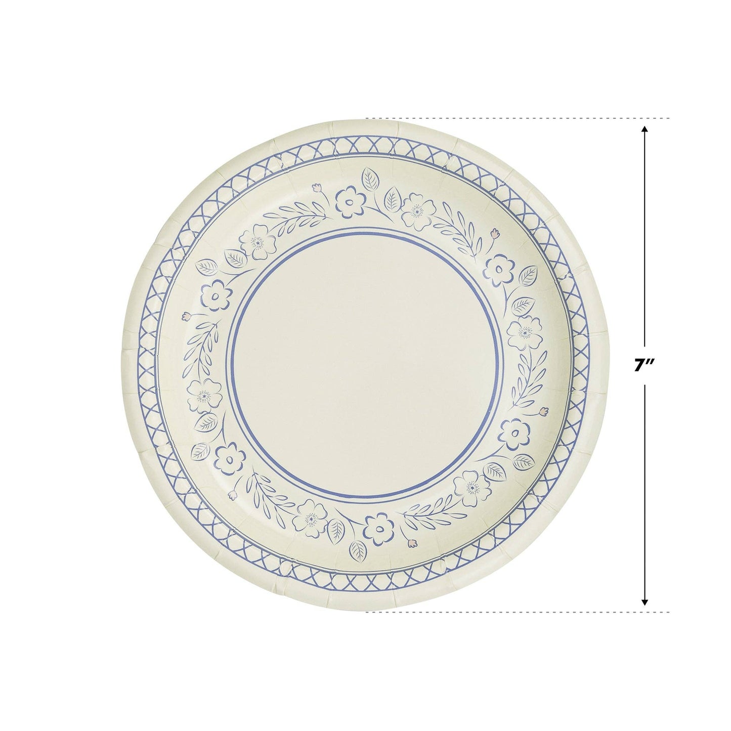 Pembroke Floral Dessert Paper Plate