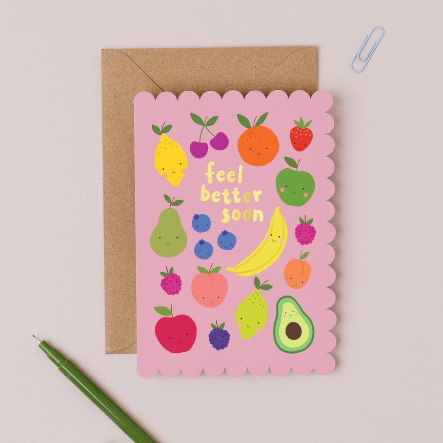 Fruit Fix Feel Better Card