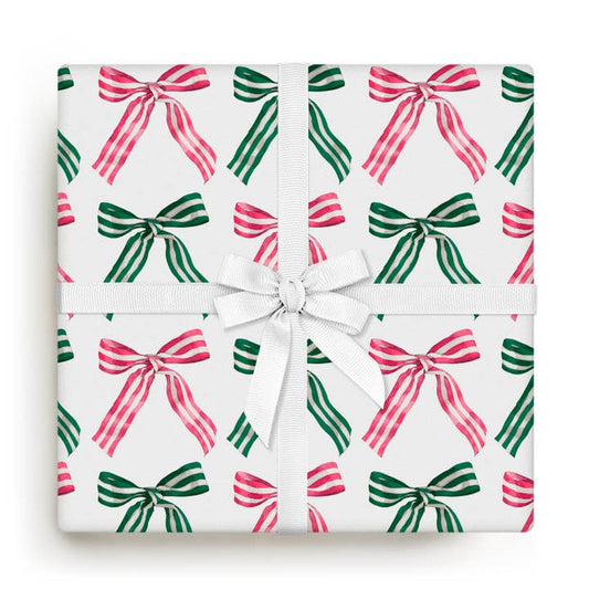 Ribbon Bows Wrapping Paper