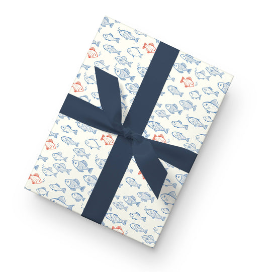 Keep Swimming Gift Wrap