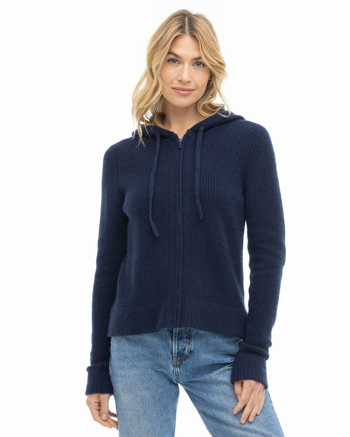 Cashmere Fisherman Hoodie