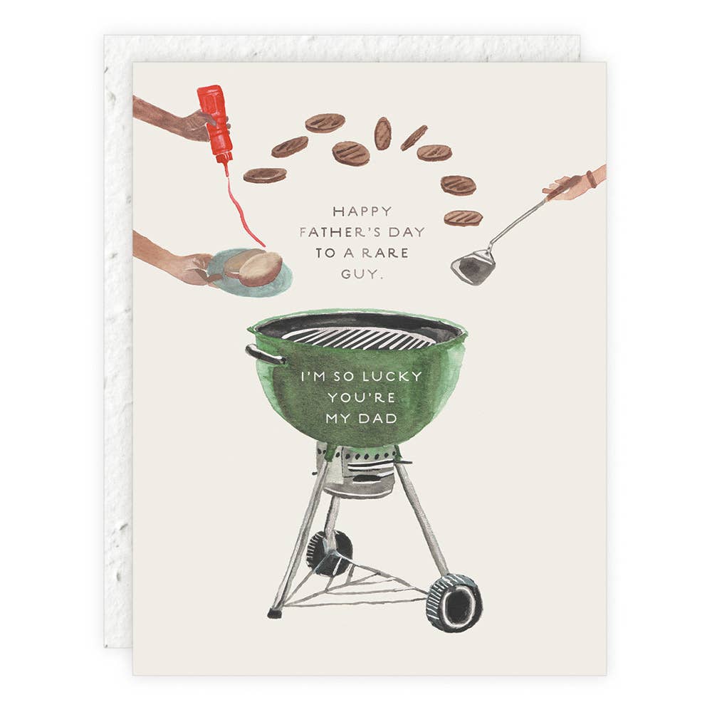 Plantable Card - Grilling Father's Day