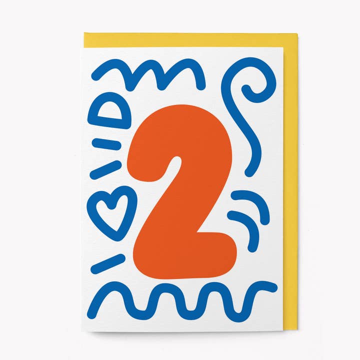 2nd Birthday Card