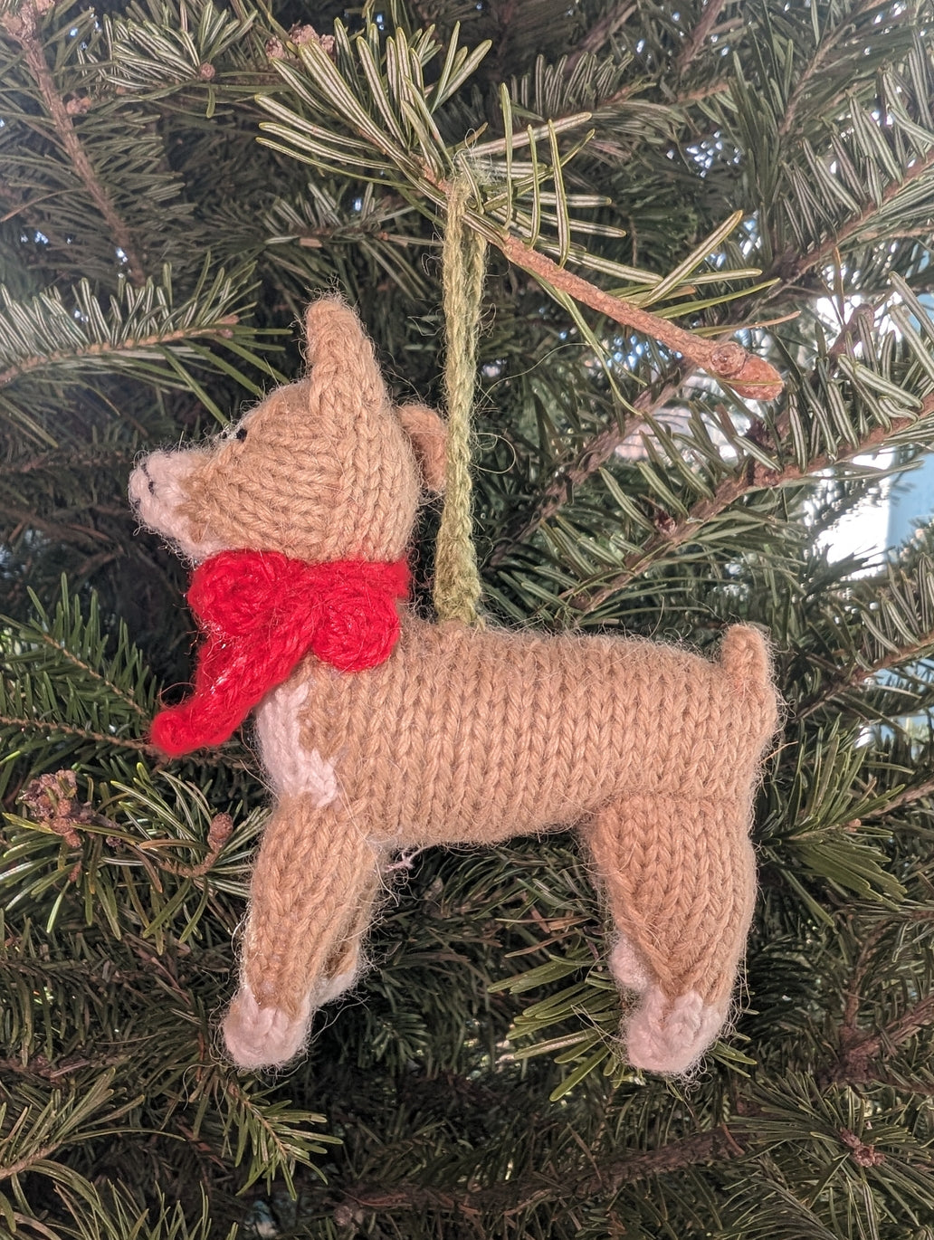 Chihuahua Christmas Ornament