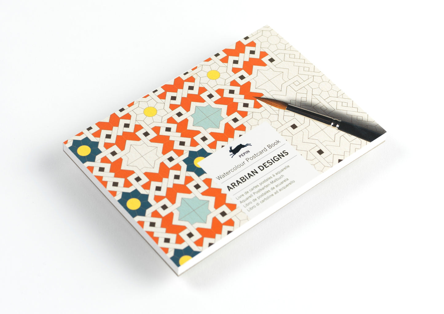 Arabian Designs Watercolor Postcard Book