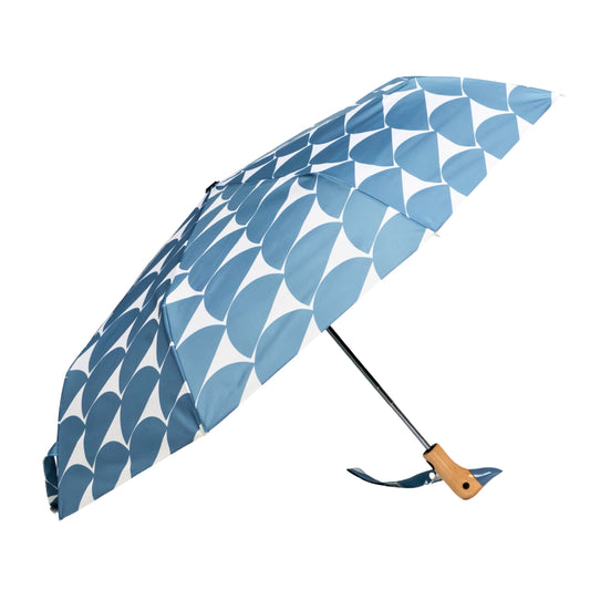 Denim Moon Pattern Duckhead Umbrella