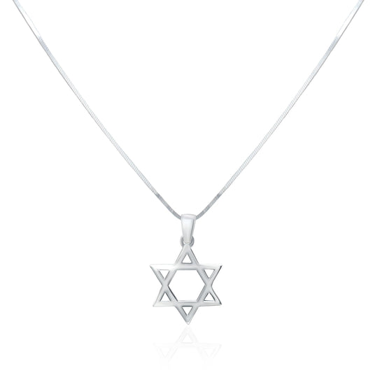 Jewish Star Pendant for Men