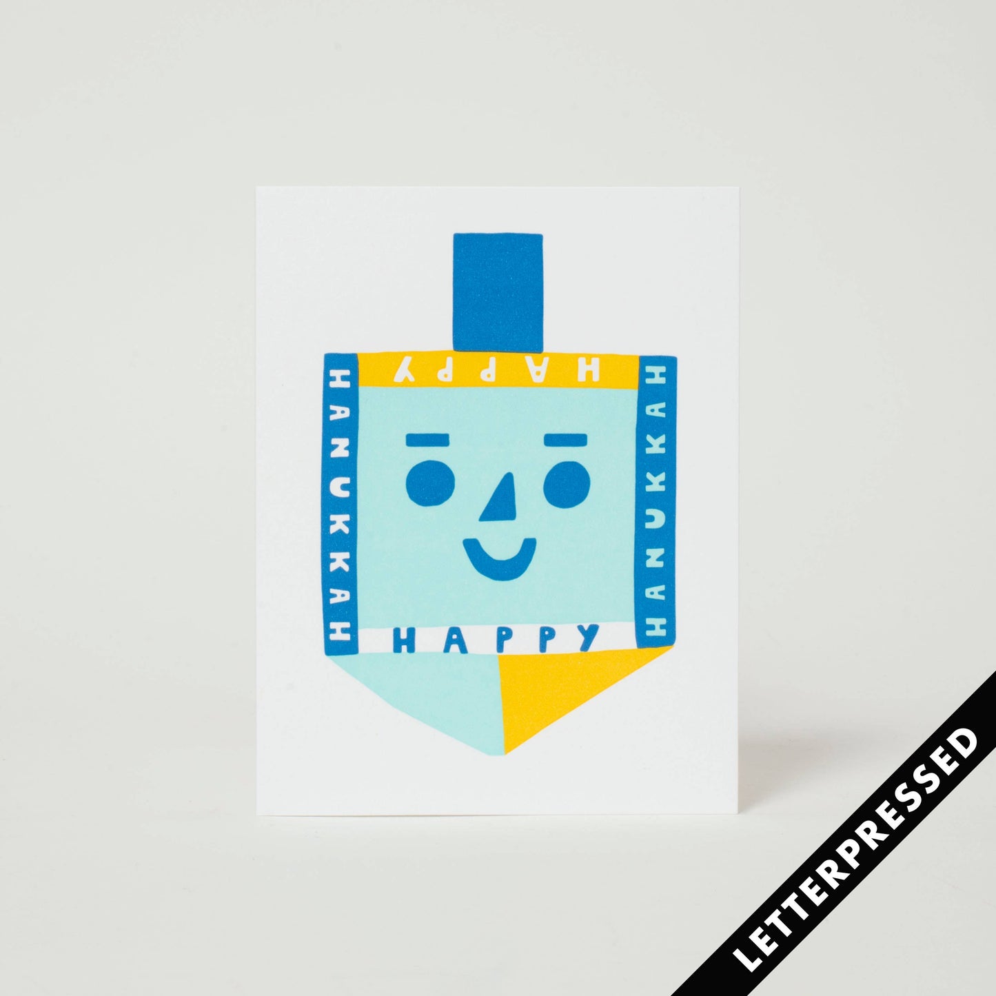 Suzy Ultman Hanukkah Dreidel Card