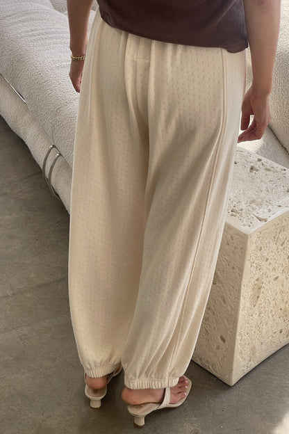 Pointelle Balloon Pants