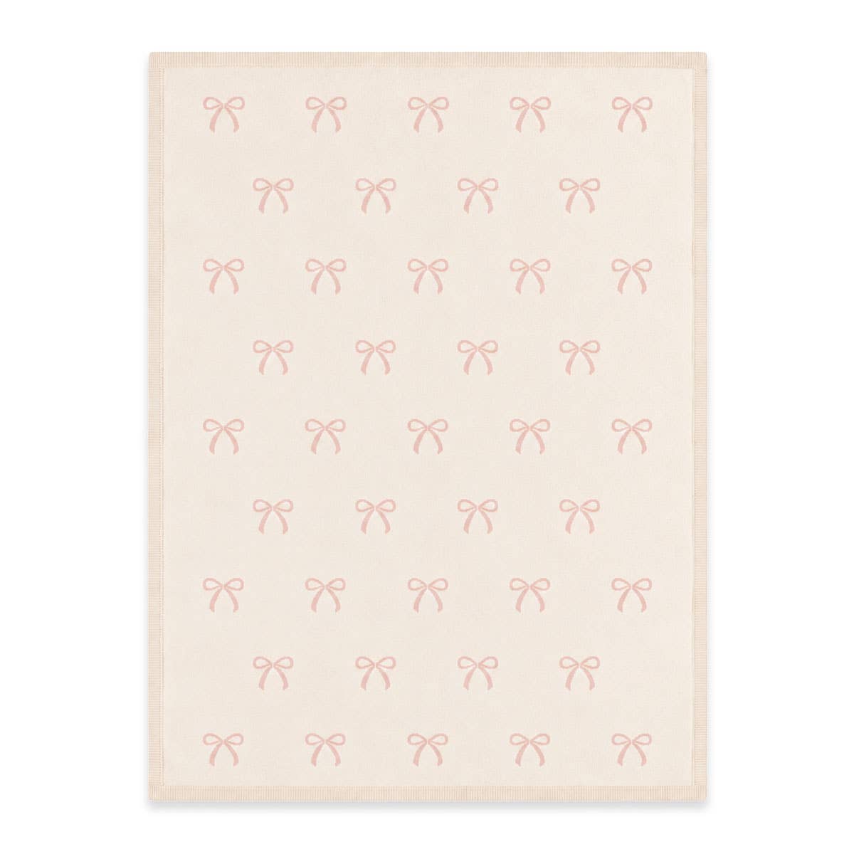 Sweet Bow Baby Blanket