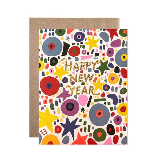 New Year's Party Card Set