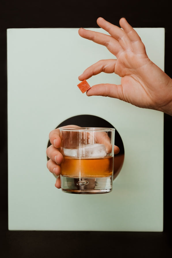 Smoked Old Fashioned Cocktail Cubes