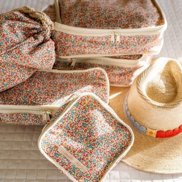 Floral Packing Cube Set by Sunshine Tienda