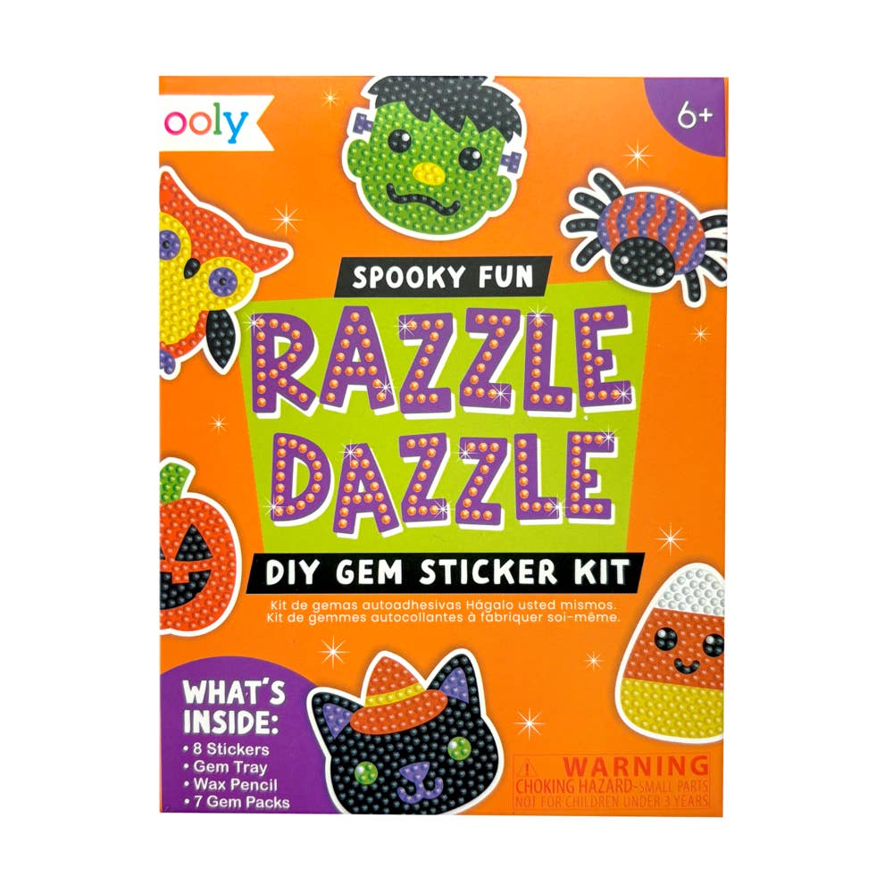 Spooky Fun Razzle Dazzle Gem Sticker Kit