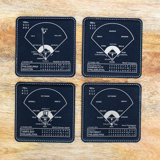 Greatest Phillies Plays Coasters