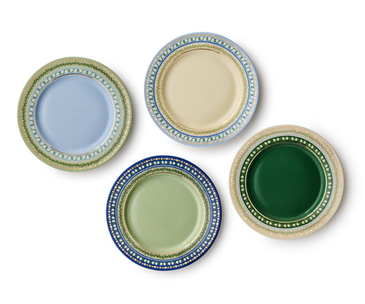 Delphine Porcelain Dessert Plates