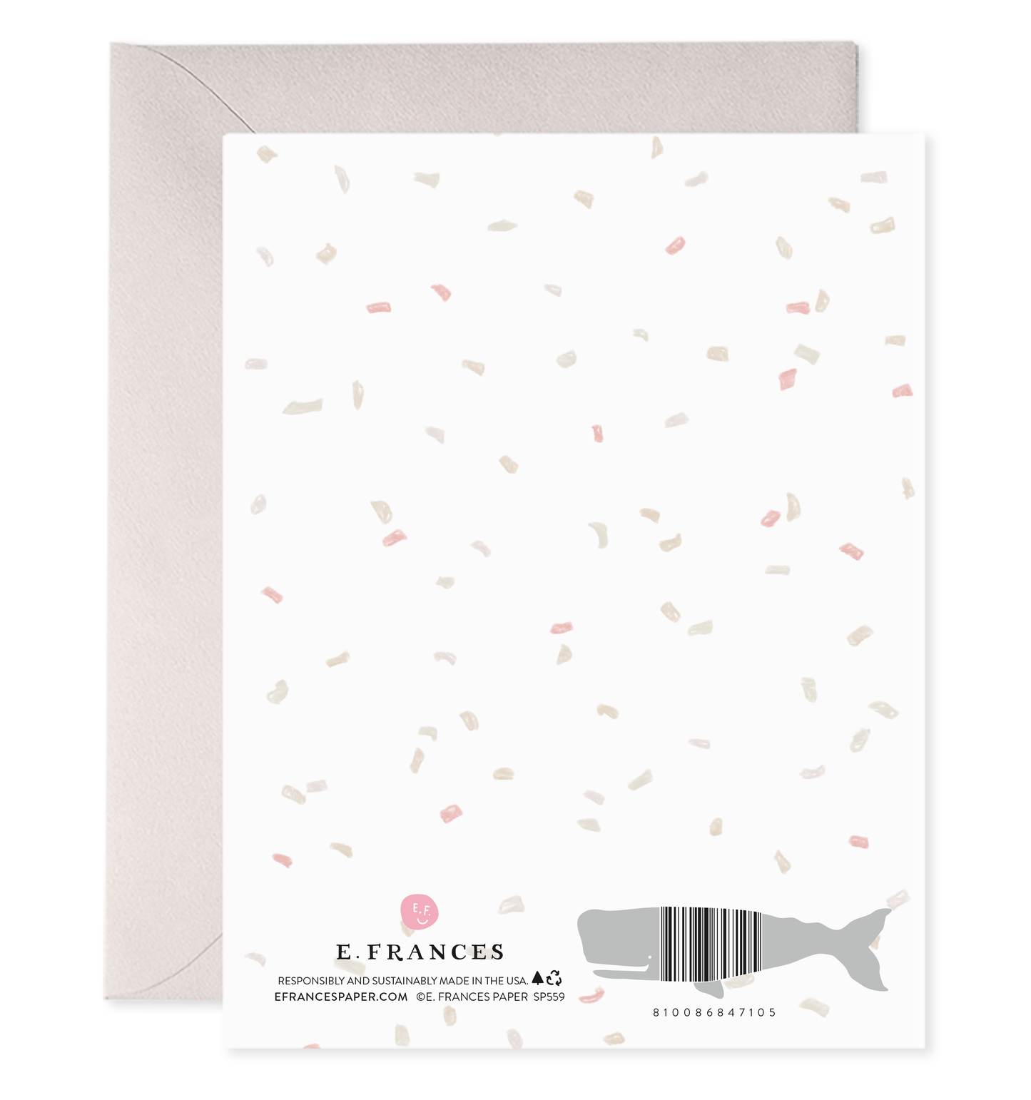 Frosted Wedding Card