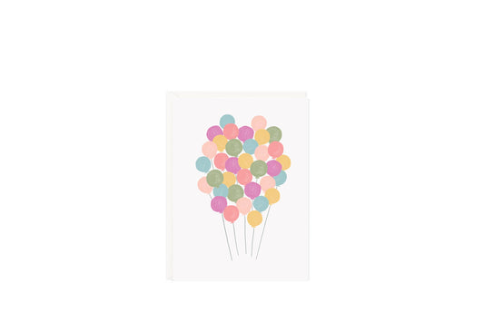 Balloons Mini Card