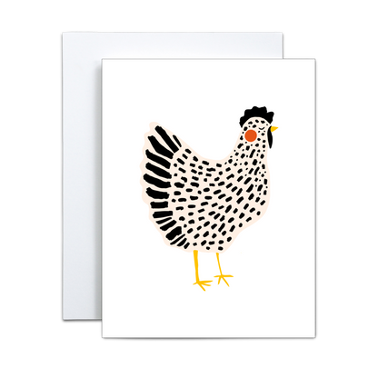 Just Because Chicken Card