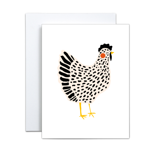 Just Because Chicken Card