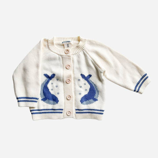 Whale Cardigan