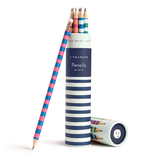 Varsity Stripes Pencil Set