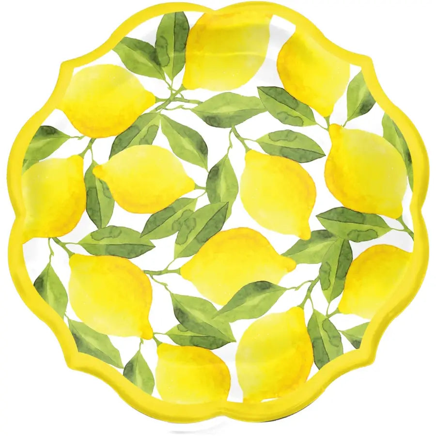 Lemon Dessert Plate 8/Pack