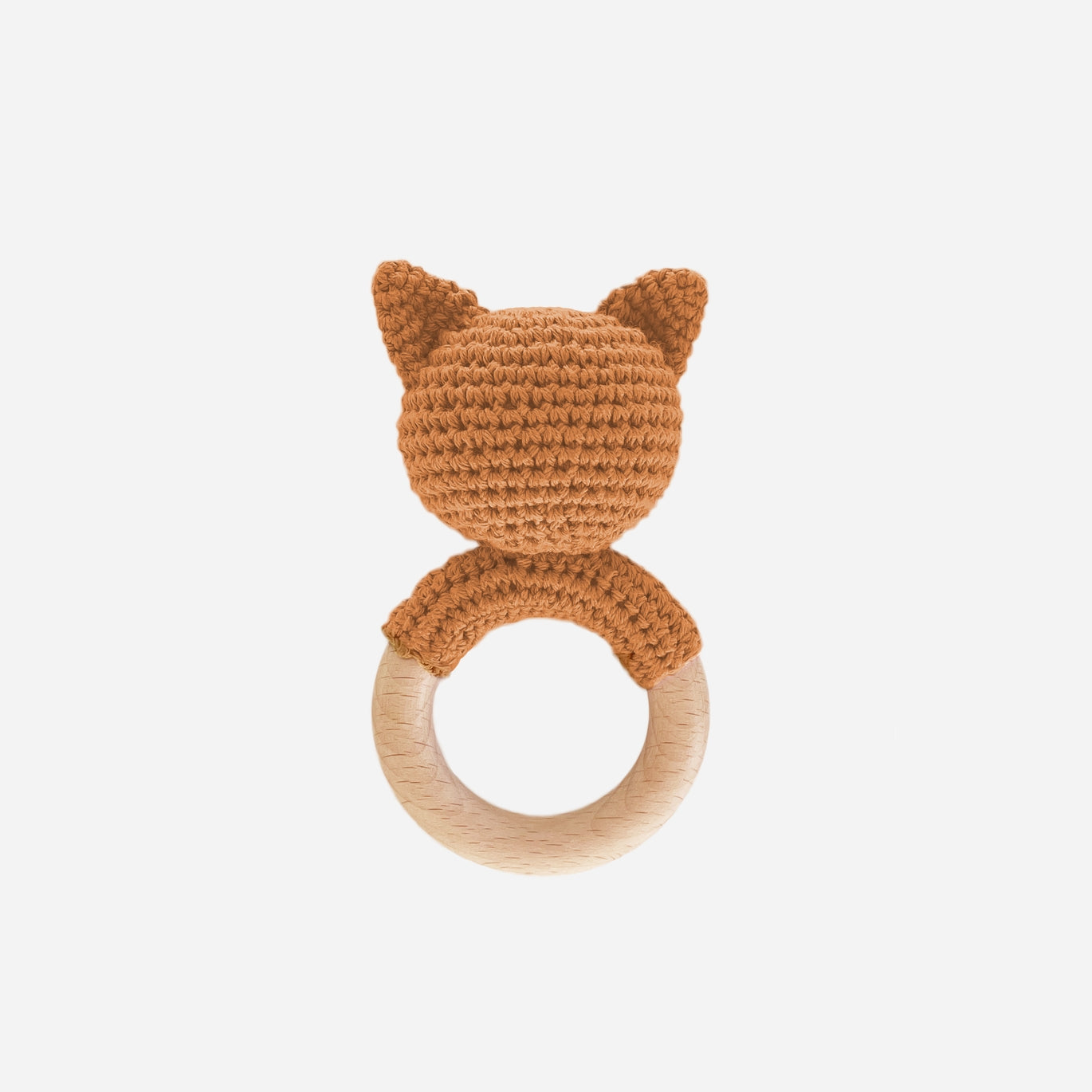Cotton Crochet Fox Teether