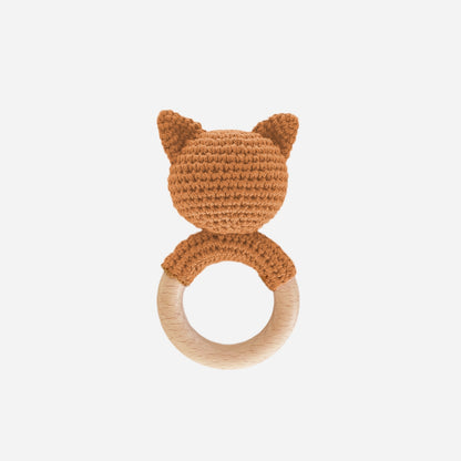 Cotton Crochet Fox Teether
