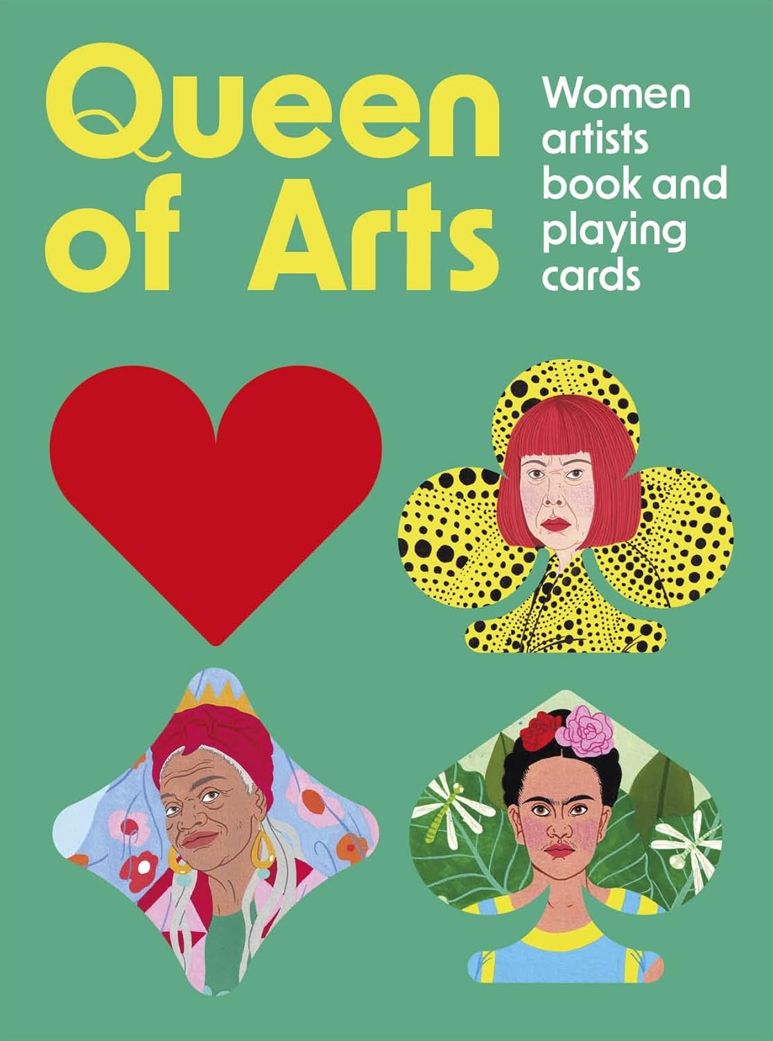 Queen of Arts: Women Artists Book and Playing Cards