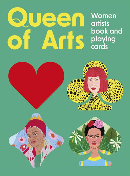 Queen of Arts: Women Artists Book and Playing Cards