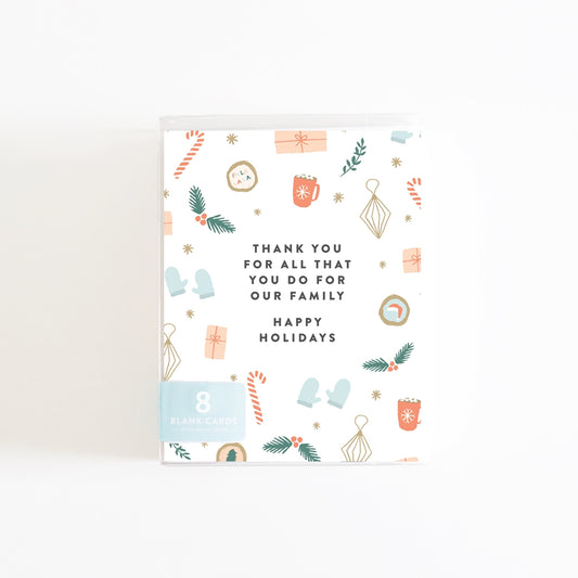 Holiday Thank You Boxed Card Set