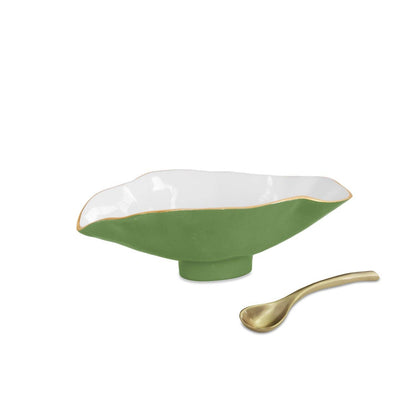 Encanto Claire Small Oval Bowl with Spoon