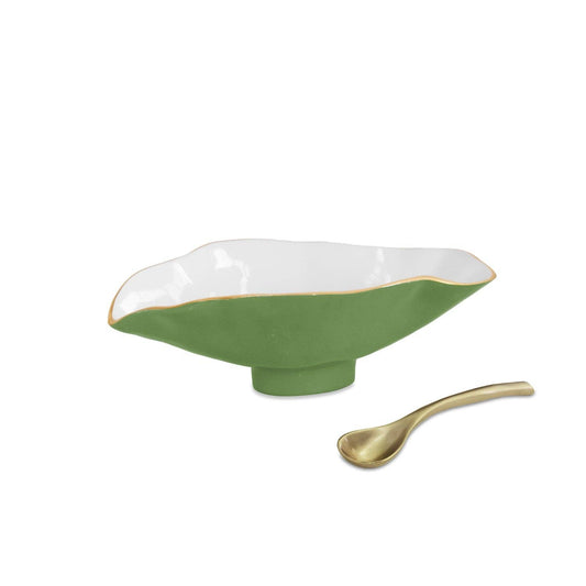 Encanto Claire Small Oval Bowl with Spoon