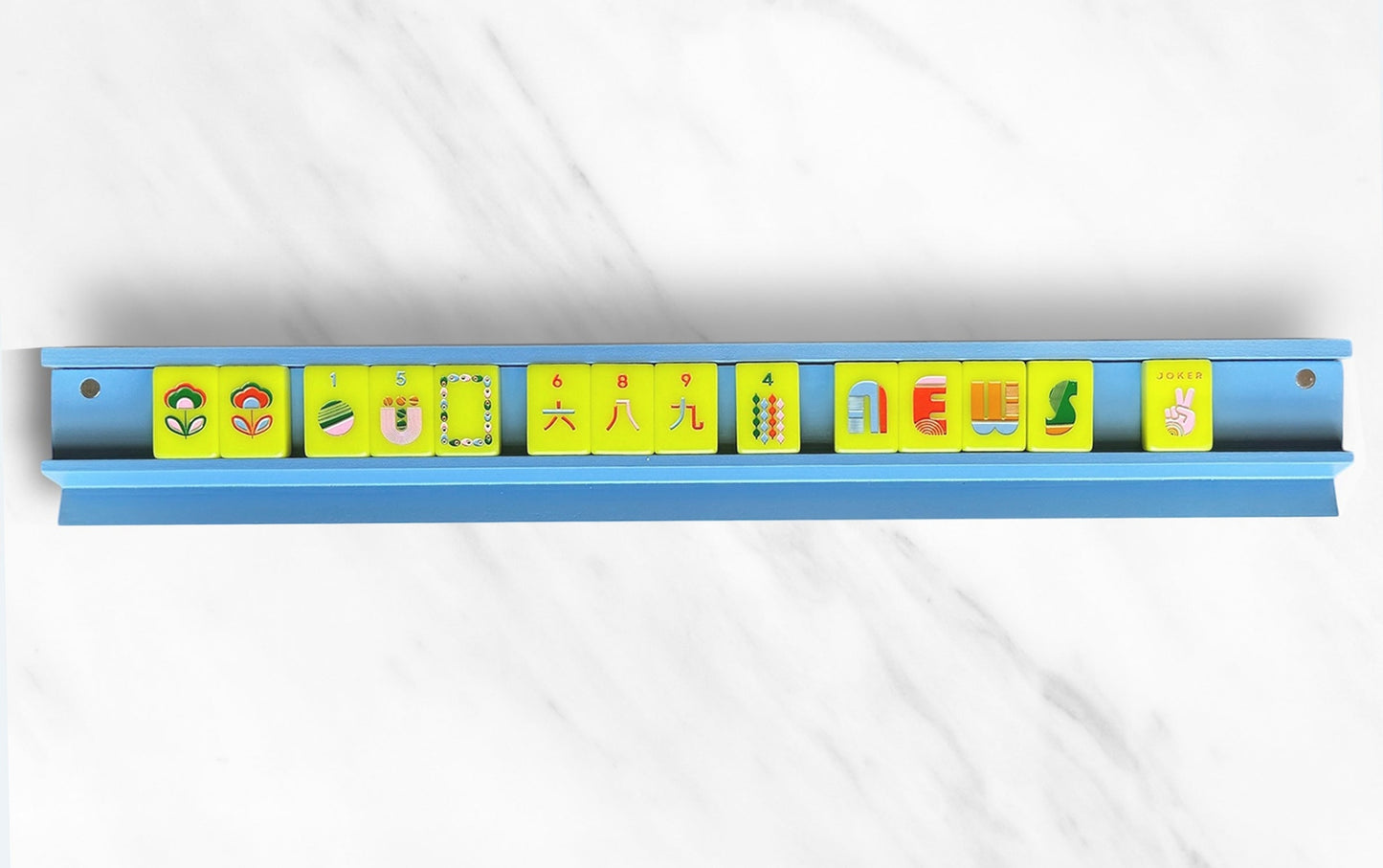 Mahjong Racks & Pushers Set