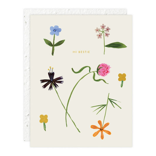 Plantable Card - Quirky Petals