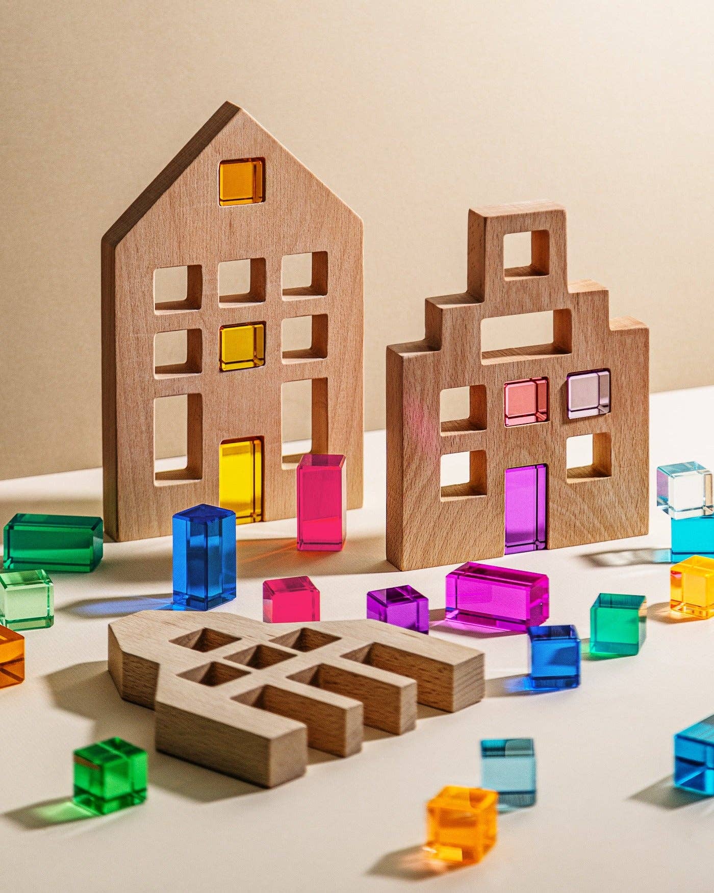 Riley City Building Blocks & Gems Set