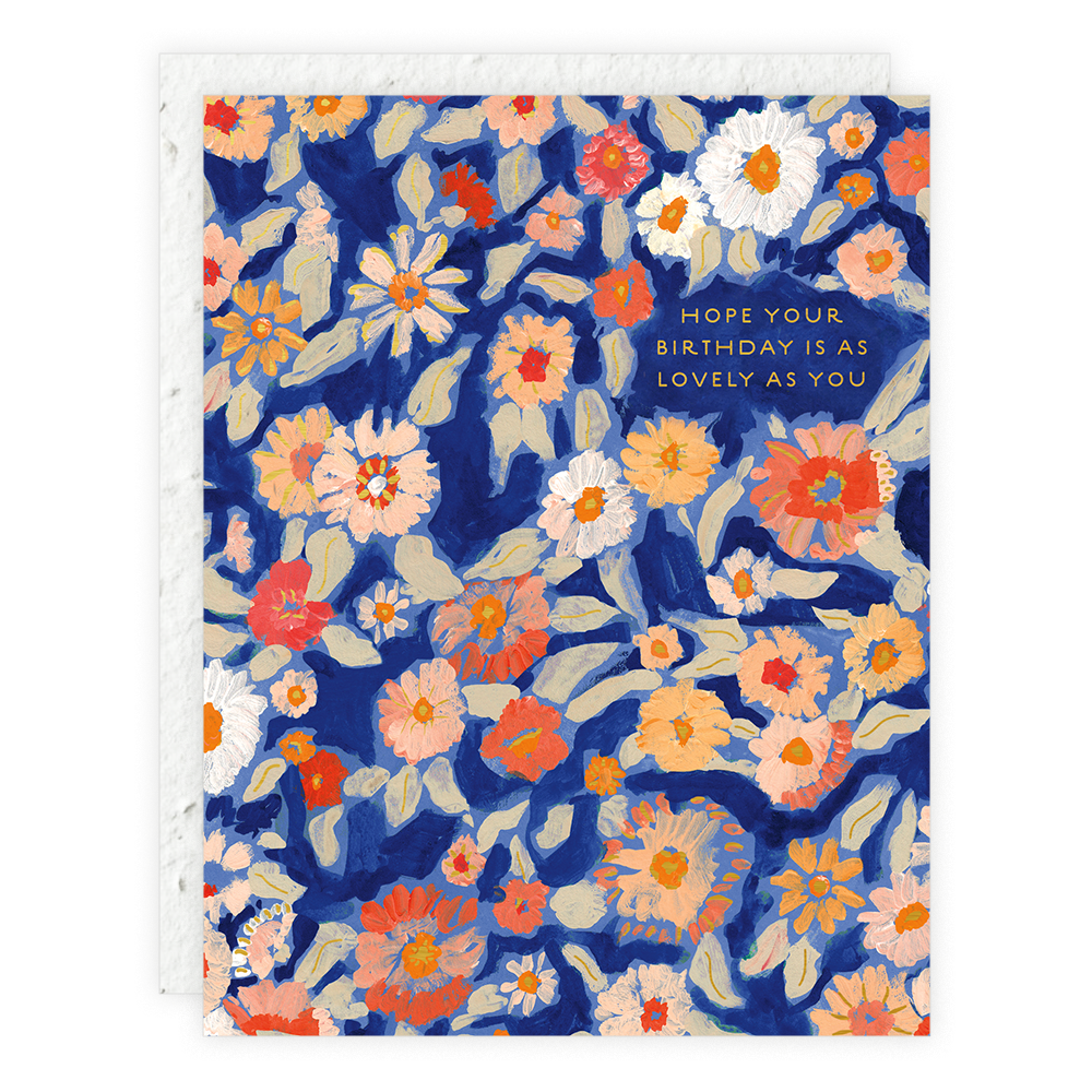 Plantable Card - Wildflower Floral