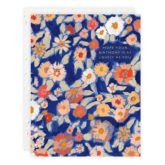 Plantable Card - Wildflower Floral