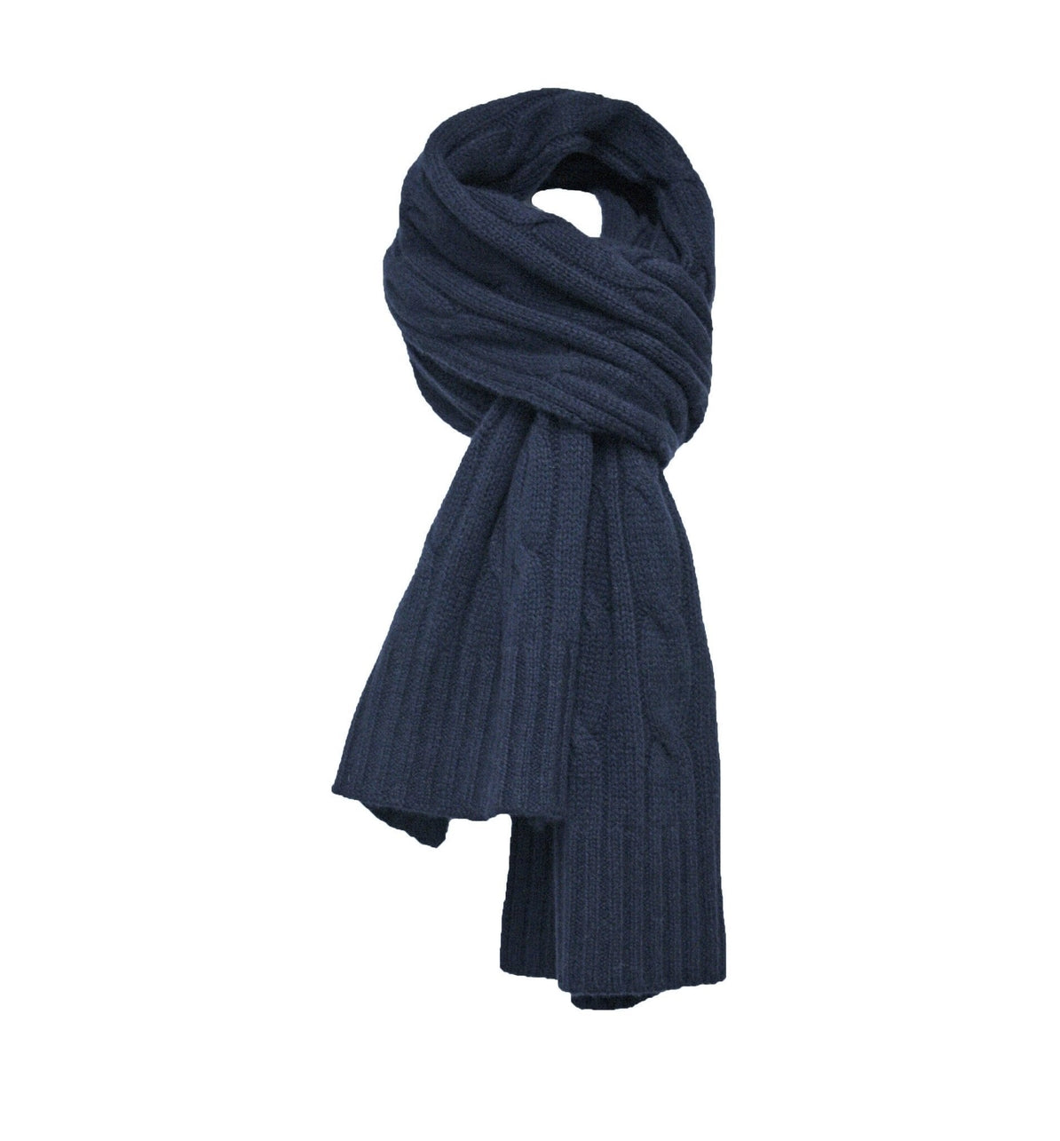 Cashmere Cable Scarf