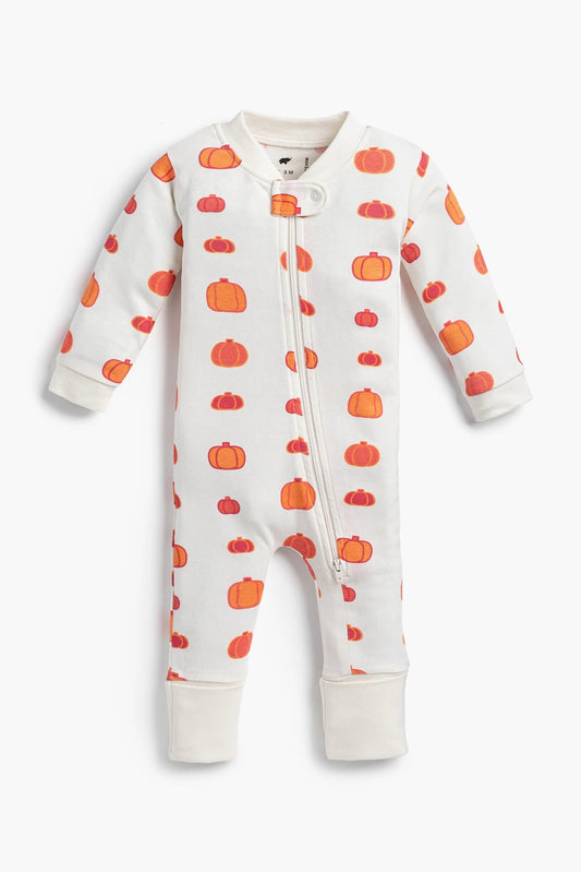 Pumpkin Patch One-Piece Pajama