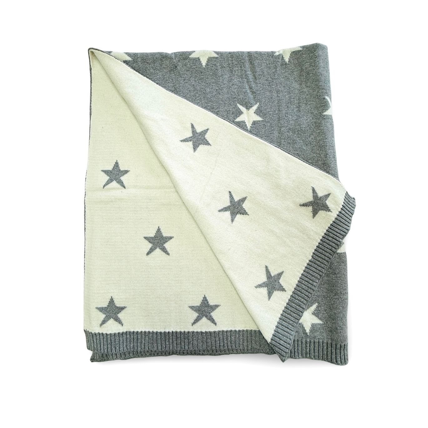 Stars Reversible Baby Blanket