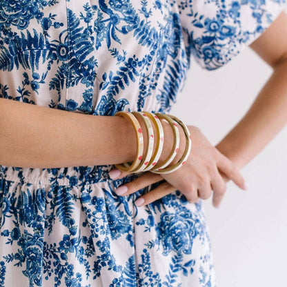 Red Heart Bangle by Sunshine Tienda