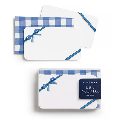 Blue Bow Little Notes® Duo Set