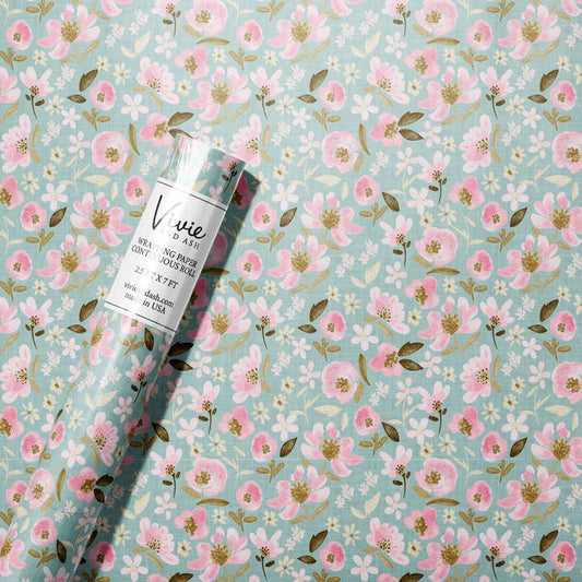 Garden Floral Wrapping Paper