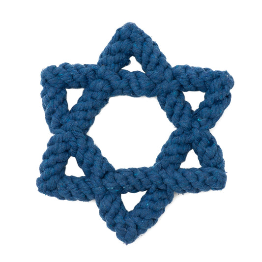 Star of David Dog Rope Toy