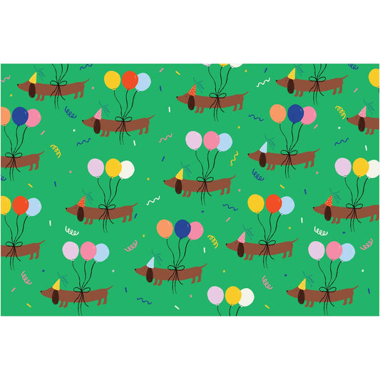 Balloon Pet Dogs Gift Wrap