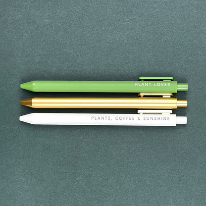Plant Jotter Gel Pen Set