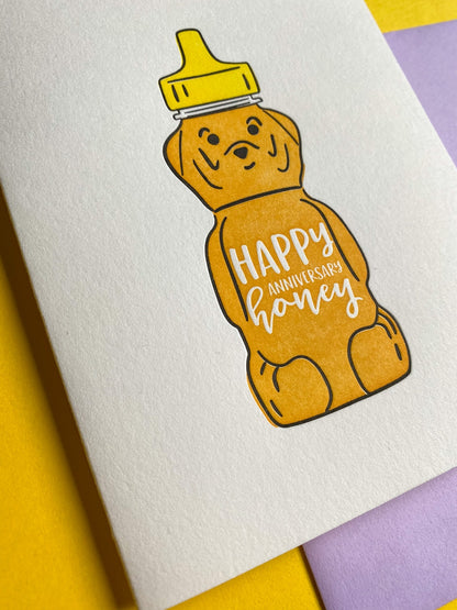 Happy Anniversary Honey Card