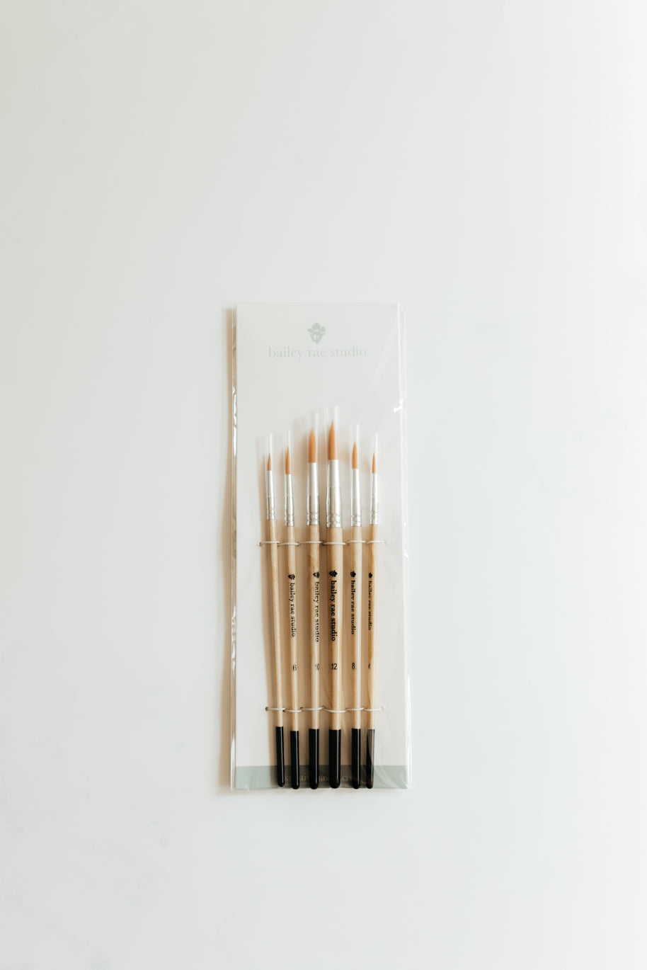 Round Tip Watercolor Brush Set
